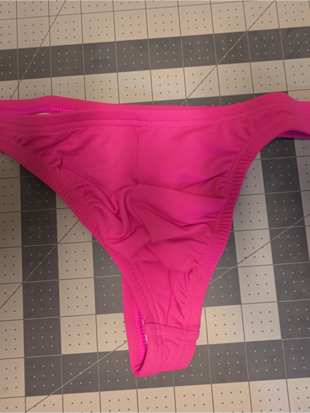 NWT Nasty Pig Stud Swim Thong - Miami Pink - Size Large